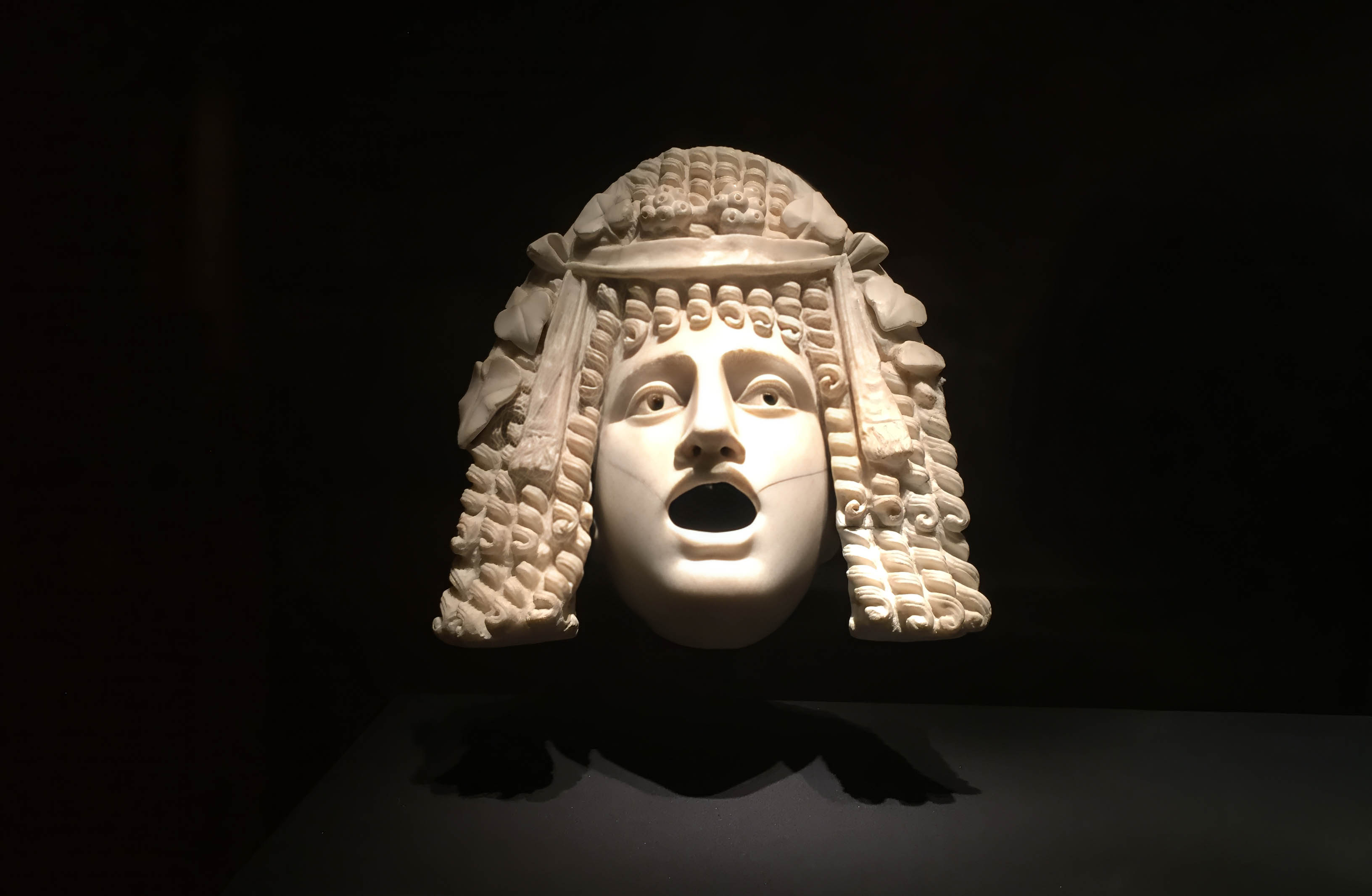 A Theater Mask from Pompeii