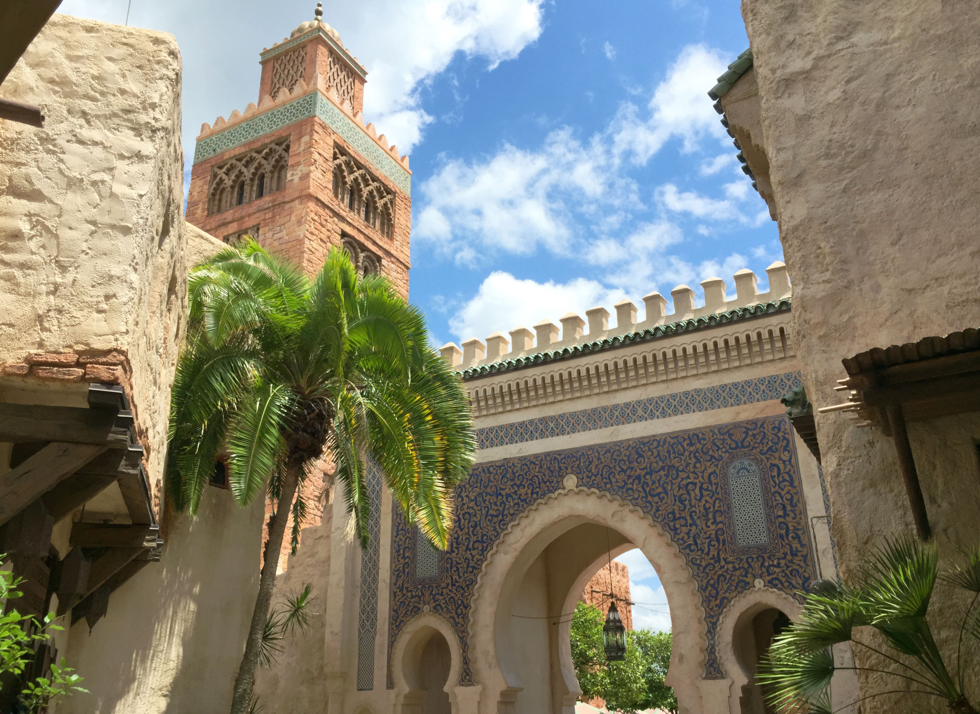 Morocco Pavilion — Built Environment in World Showcase